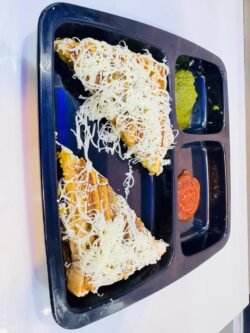 Schezwan veg cheese grill sandwich
